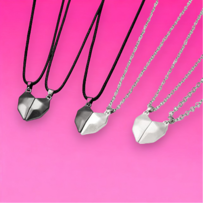 Viral Tiktok  Couple Necklace Set